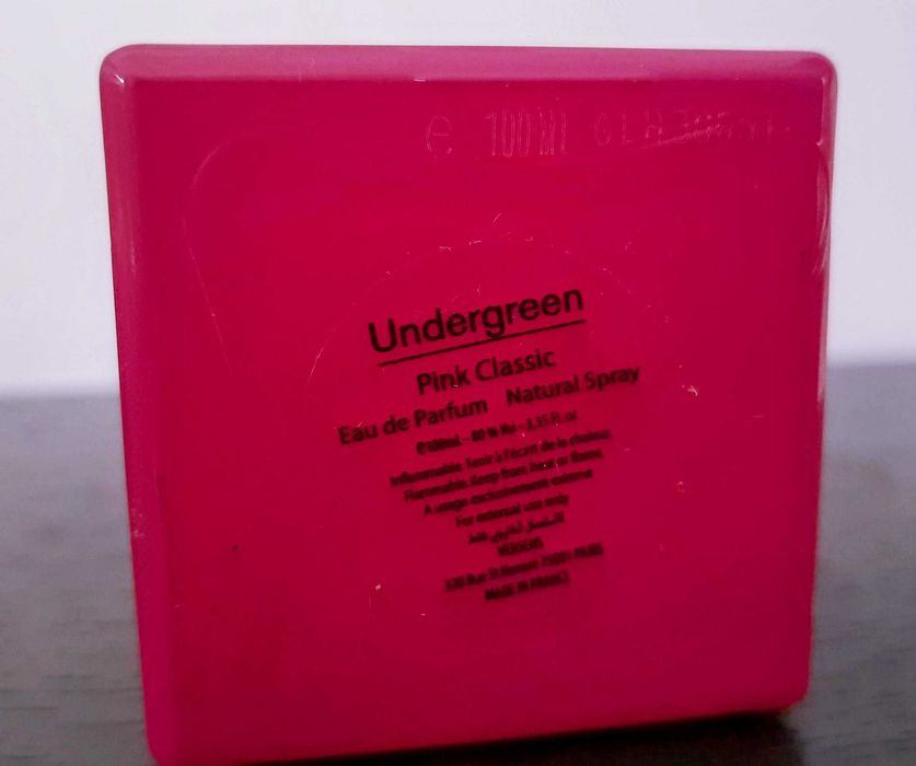 Perfumy unisex Undergreen Pink EDP !00ml unikat nisza zapach truskawkowo-cytusowo-żywiczny niepowtarzalny!