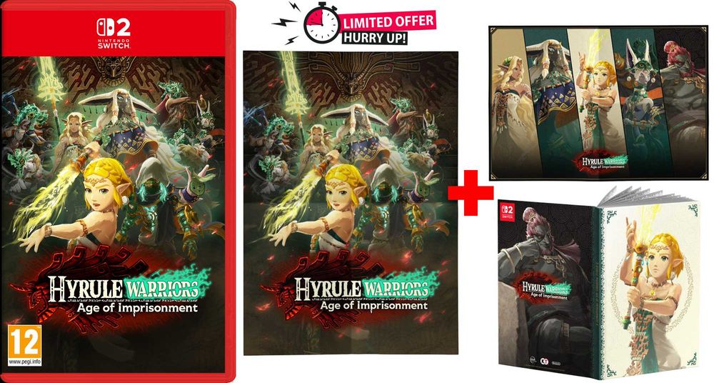 Hyrule Warriors Age of Imprisonment do Nintendo SWITCH 2 + BONUSY !