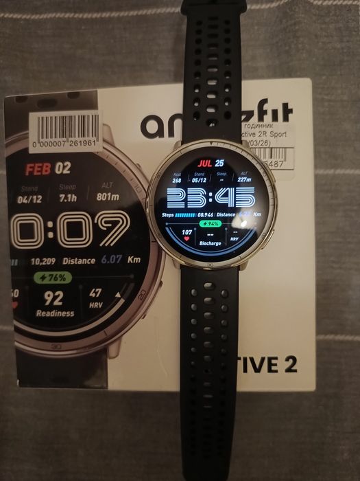 Смарт-годинник Amazfit Active 2R Sport Black