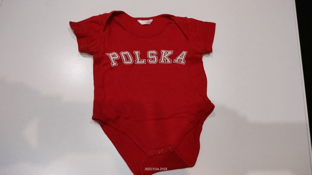 Body niemowlęce krótki rękaw