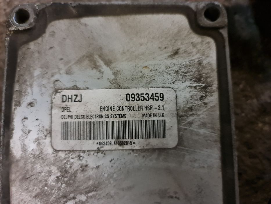 Komputer zestaw startowy opel 1.4 16v Z14XE