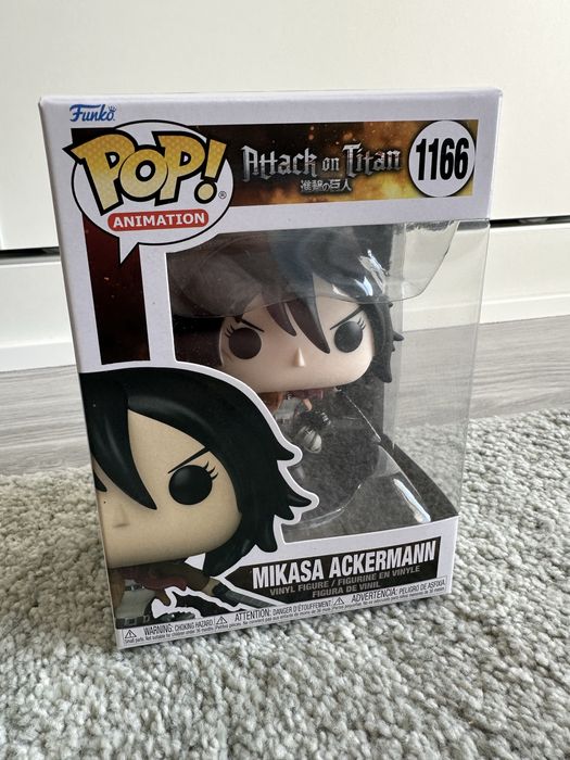 Funko Pop Attack on Titan Mikasa Ackermann 1166