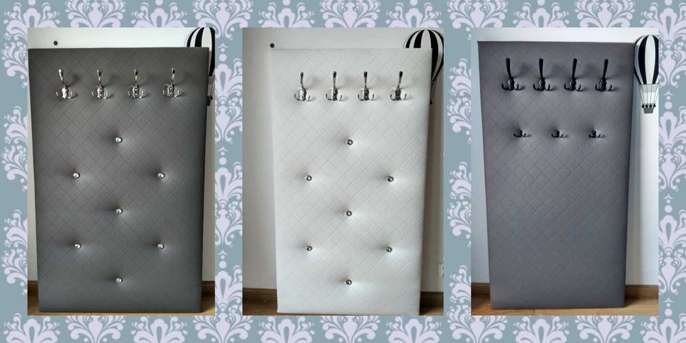 Wieszak ścienny Panel tapicerowany