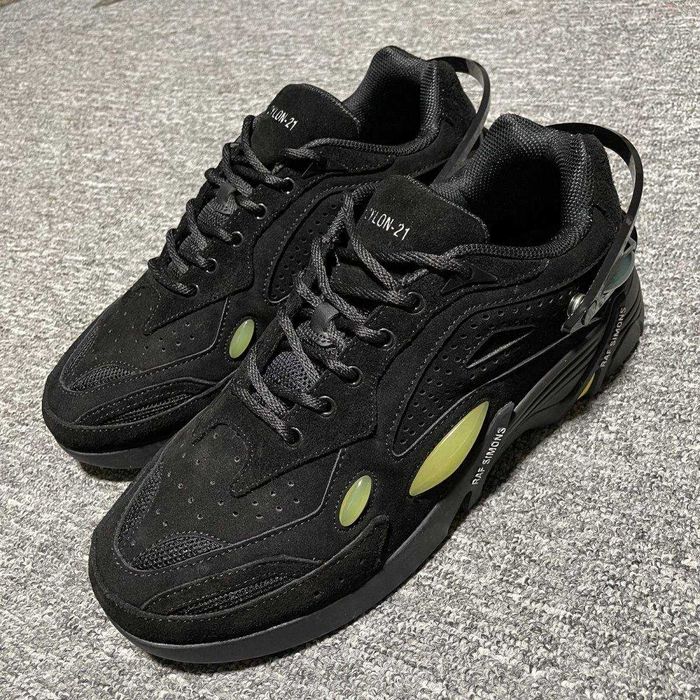 (БЕЗ ПЕРЕДОПЛАТИ)Adidas x Raf Simons Cylon-21 Black Раф Сімонс Кулон
