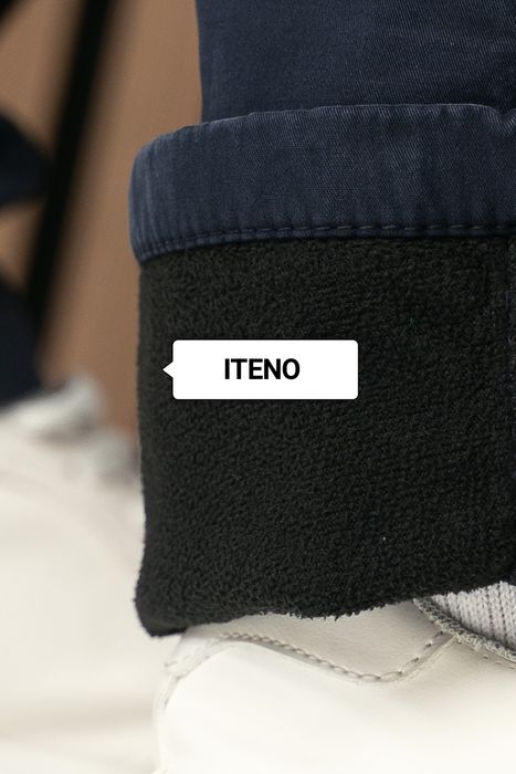 Штаны мужские карго зимние ITENO черные олива серые синие