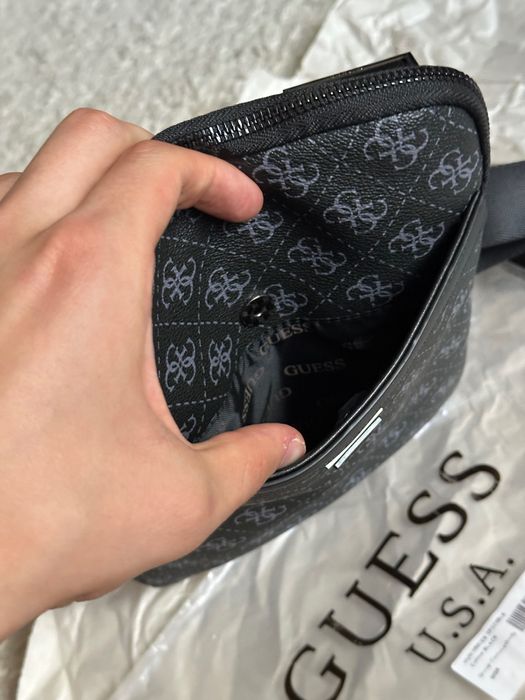 ТОП КАЧЕСТВО! Сумка мужская Guess Vezzola | Сумки Гесс