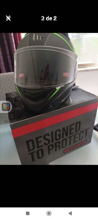 Capacete mota Mthelmet a estrear ,fibra de vidro e 3 calotas: Tam M