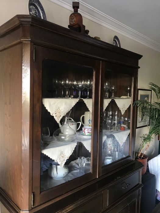 Móveis de Sala Estilo Inglês, em madeira maciça