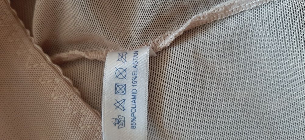 Pas wyszczuplający beżowy rozmiar XL.