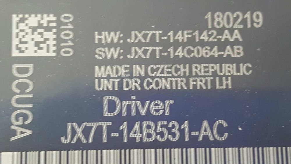 MODULO CONFORT FORD FOCUS ST-LINE