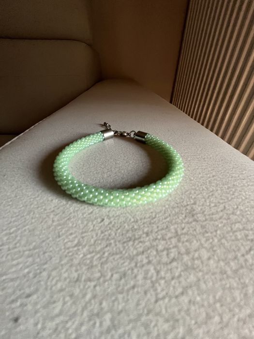 Bransoletka z koralików Toho Ceylon Celery