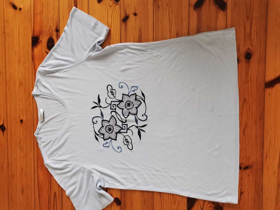 T-shirt koszulka bluza damska z krótkim rękawem Marks&Spencer, rozmiar 40