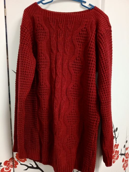 Тепла в'язана кофта (светр)