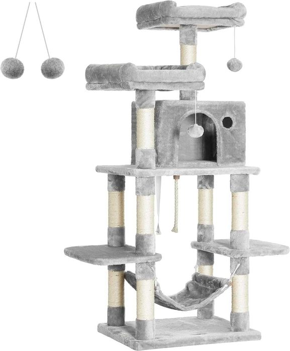 ENVIO GRÁTIS - Árvore para gatos, arranhador de gatos 150cm