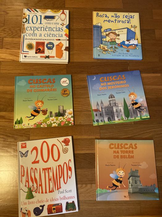 Livros novos culinaria , livros crianças , bonecas