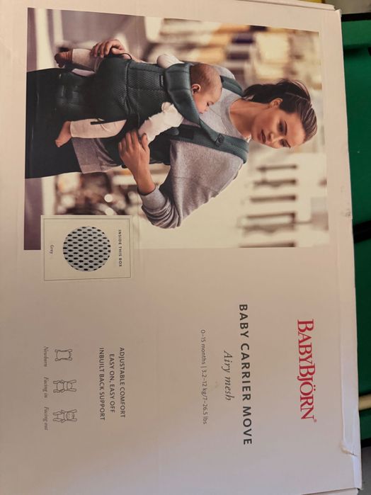 BabyBjorn Marsúpio Move Airy Mesh como NOVO