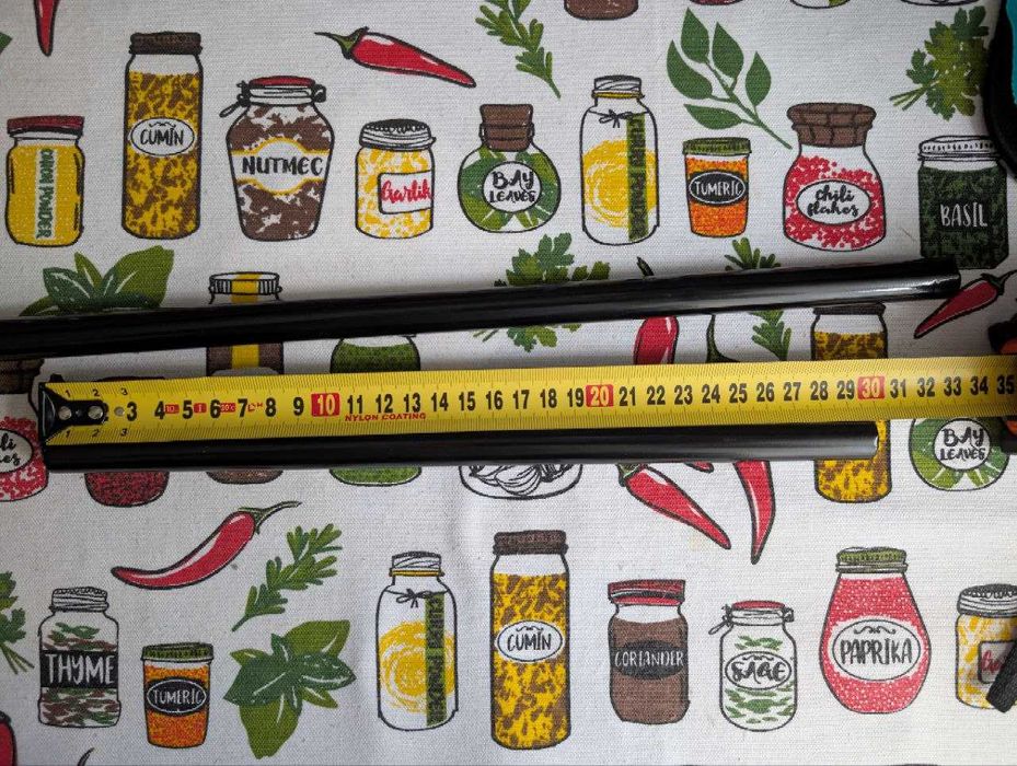 Трубки металеві фарбовані