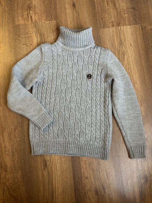 Светр 80% вовна на хлопчика зимовий теплий свитер на мальчика шерсть