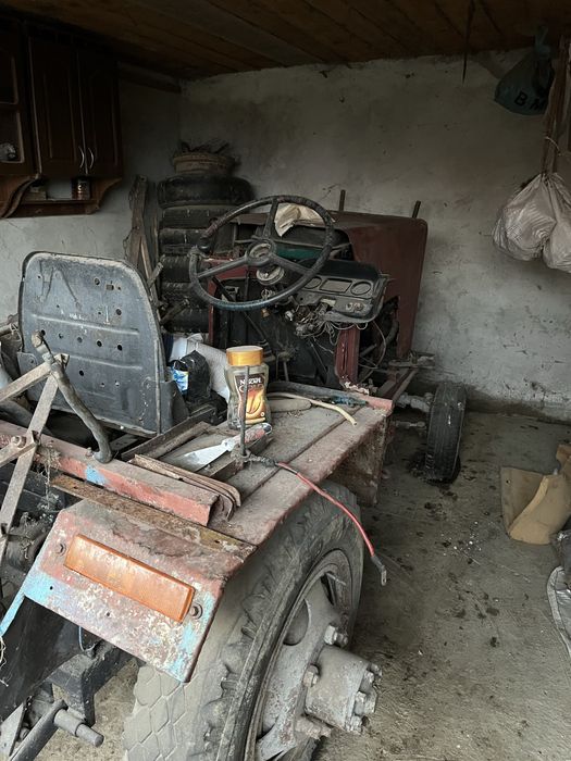 Трактор саморобний