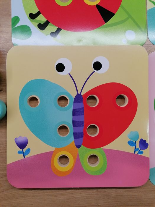 Перша дерев'яна мозаїка для 1+ Tooky Toy в ідеалі