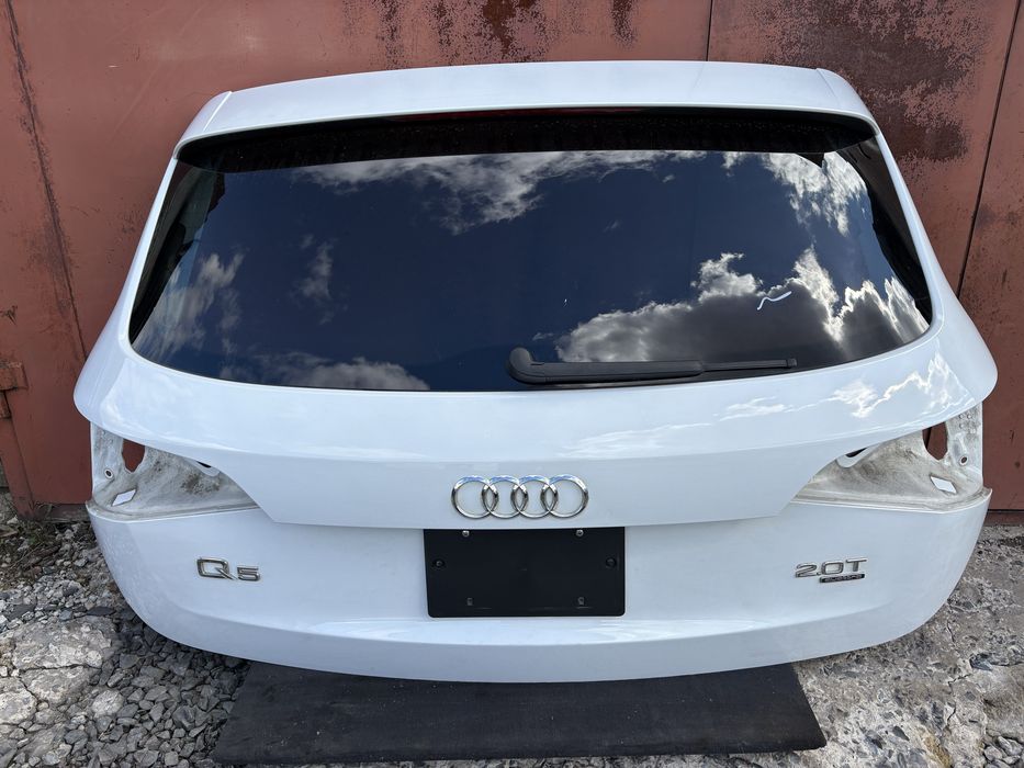 AUDI Q5 8R задня кришка багажника, ляда АУДІ 2009-2017p LS9R колір білий