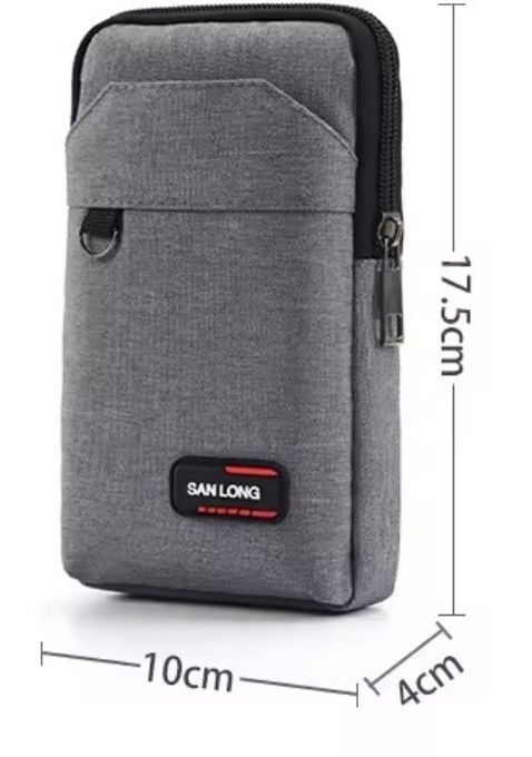 Torba do paska - niebieska