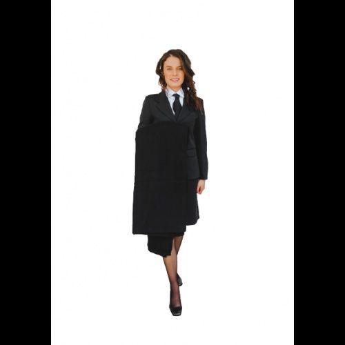 Traje académico  ( Sem CAPA) preto tam 38
