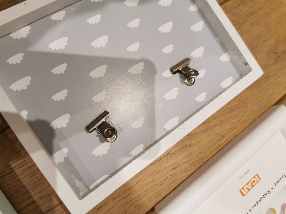 4 szt drewnianych ramek na zdj