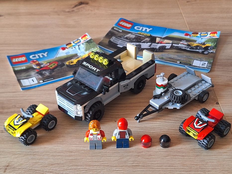 Lego City - 60148 - Wyścigowy zespół quadowy