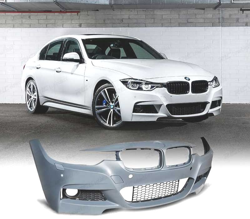 PARA-CHOQUES FRONTAL BMW F30 F31 LOOK M PDC SRA NIEBLAS
