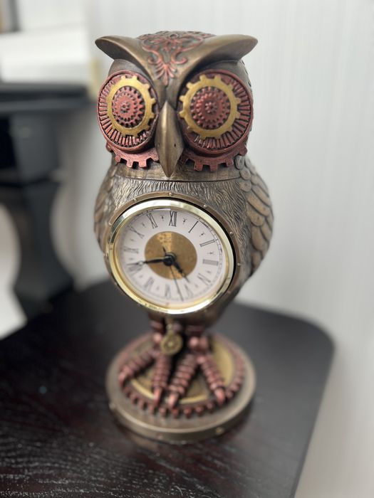 Часы настольные, каминные Veronese «Филин»