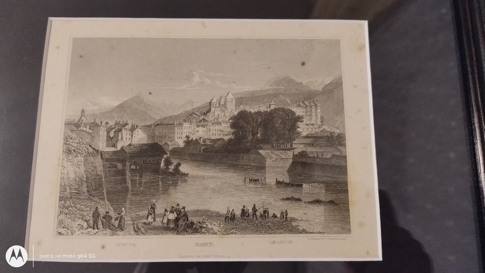 Гравюра Женева Генрі Вінклза 1838 року