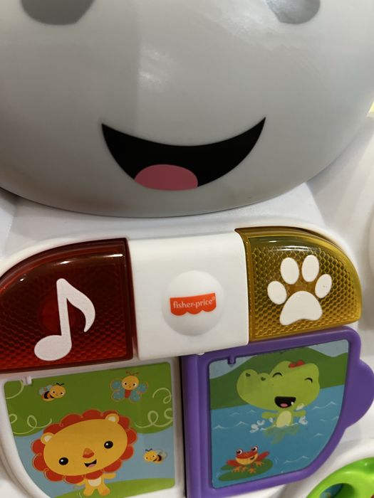Каталка ходунки зебра fisher price