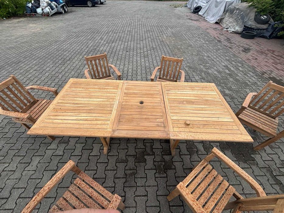 Stoły ogrodowe TEAK