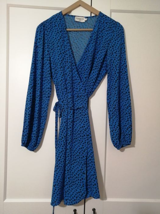 Sukienka niebieska S