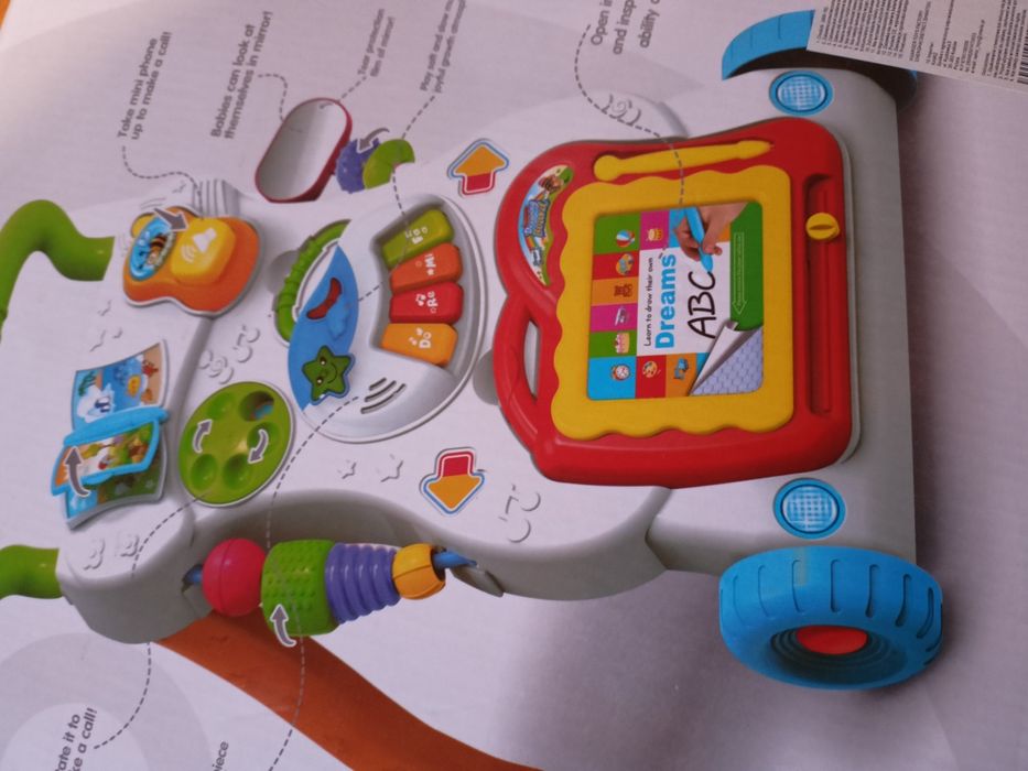 HUANGER interaktywny chodzik BABY WALKER -