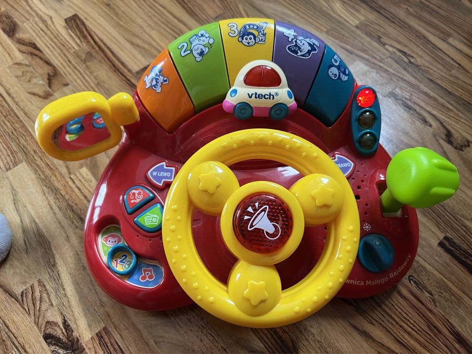 Kierownica małego rajdowcy VTech