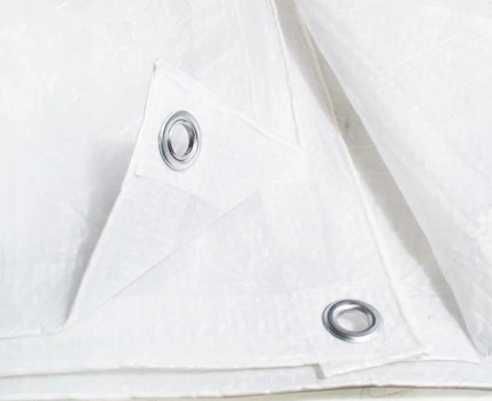 Plandeka biała 5m x 8m