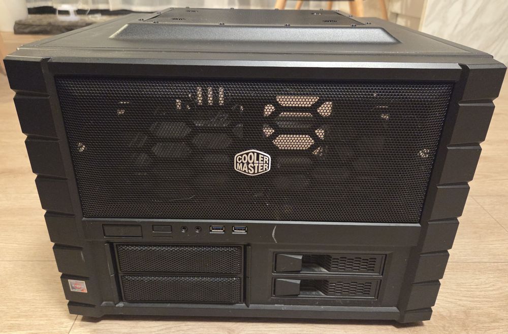 Czarna obudowa Cooler Master HAF XB EVOLUTION czarna USB 3.0
