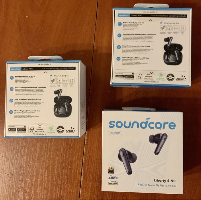 Новые блютуз наушники Anker Soundcore Liberty 4 NC Bluetooth LDAC ANC