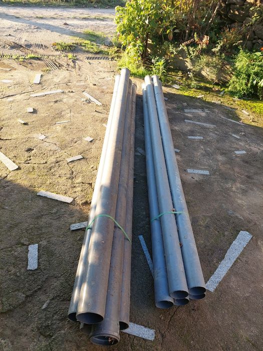 Tubos de pvc novos