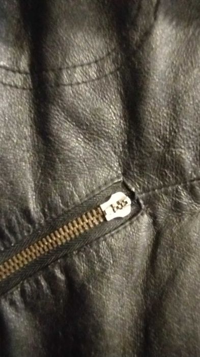 Skórzana kurtka na motor Fashion Crew rozm 44
