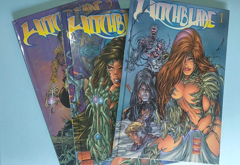 WITCHBLADE - 3 volumes em capa dura, edições francesas. 4EUR cada