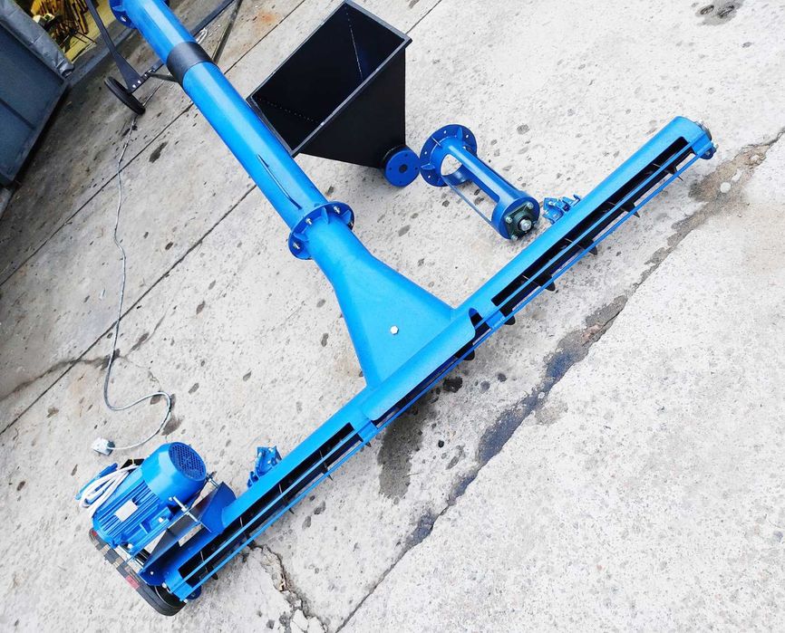 Шнековий погрузчик, підбирач, шнек, транспортер зерна, протруйник.