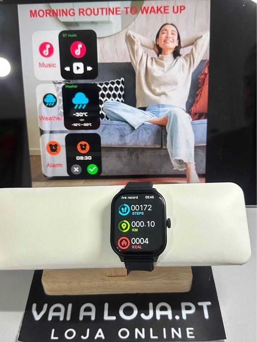 Smartwatch pro max 2.01 polegadas display hd