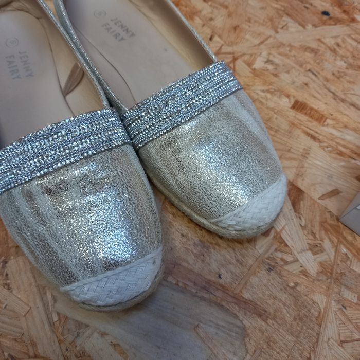 Espadryle 38 złote