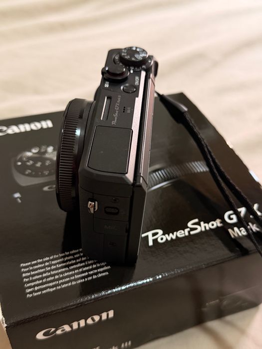 Cânon G7 X mark lll