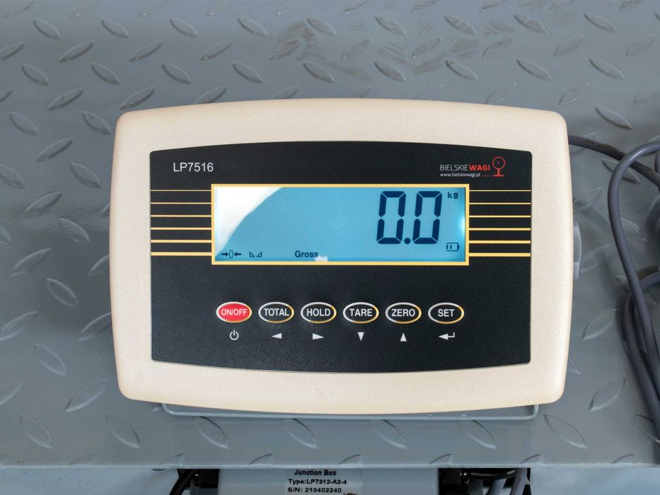 Waga Platformowa do ważenia Krów Świń Byka Bydła 1,20x2,20 5T SOLIDNA