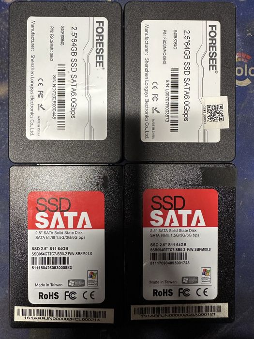 Продам Ssd  64 gb