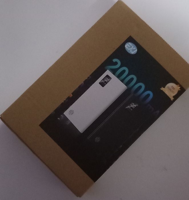 EXJ PowerBank 20000 мАч 22.5 Вт быстрая зарядка — новый в коробке